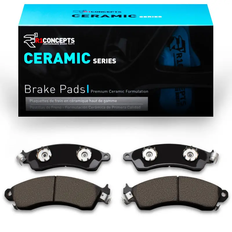 R1 85-04 Chevrolet Corvette Front R1 Ceramic Brake Pads 1