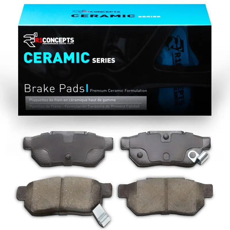 R1 85-14 Acura Integra Rear R1 Ceramic Brake Pads 1