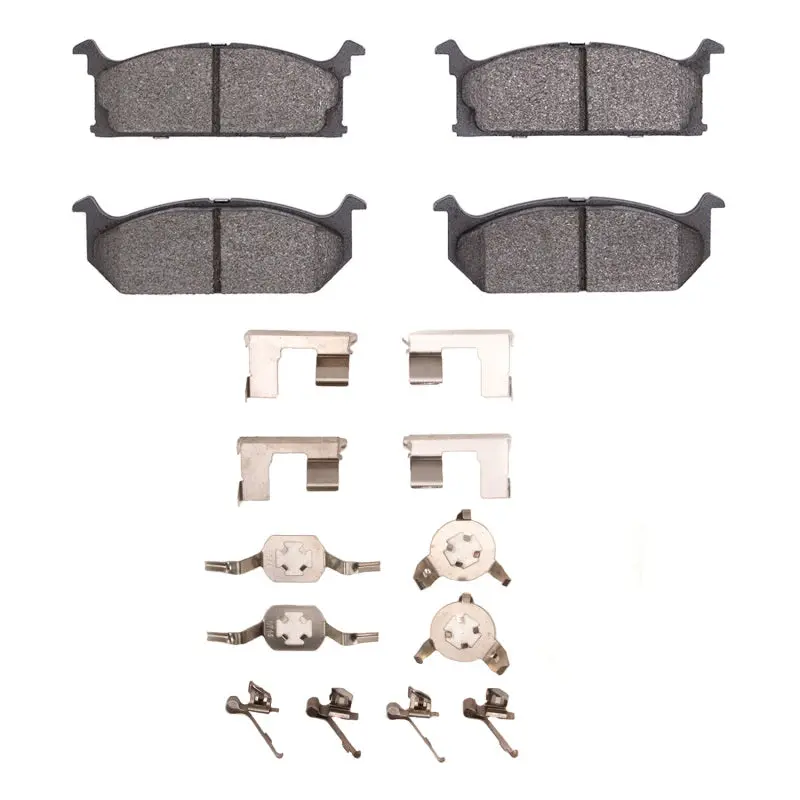 R1 85-88 Chevrolet Sprint Front Ceramic Pads & Hardware Kit 1