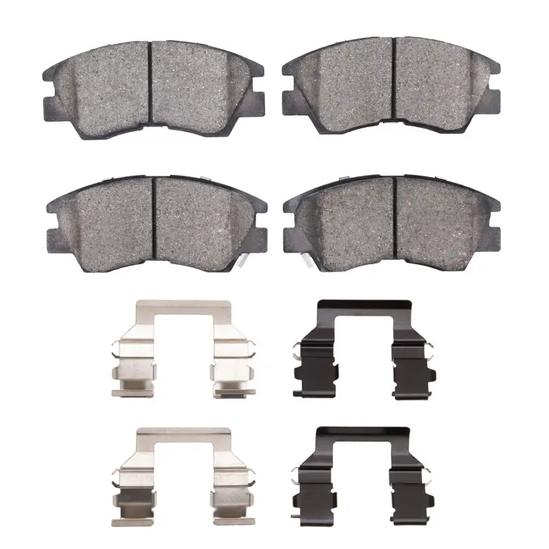 R1 86-08 Dodge Raider Front Ceramic Pads & Hardware Kit 1