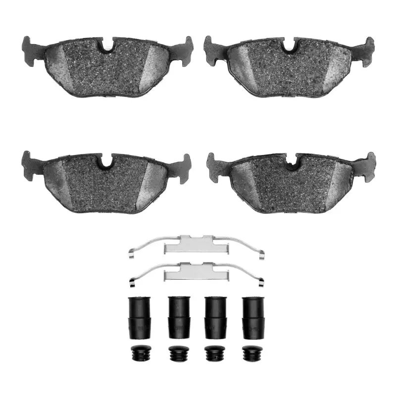 R1 87-02 Bmw 740I Rear Ceramic Pads & Hardware Kit 1
