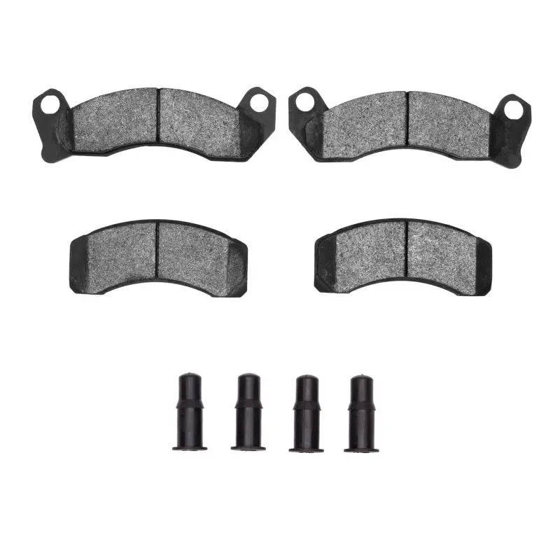 R1 87-93 Ford Mustang Front Ceramic Pads & Hardware Kit 1