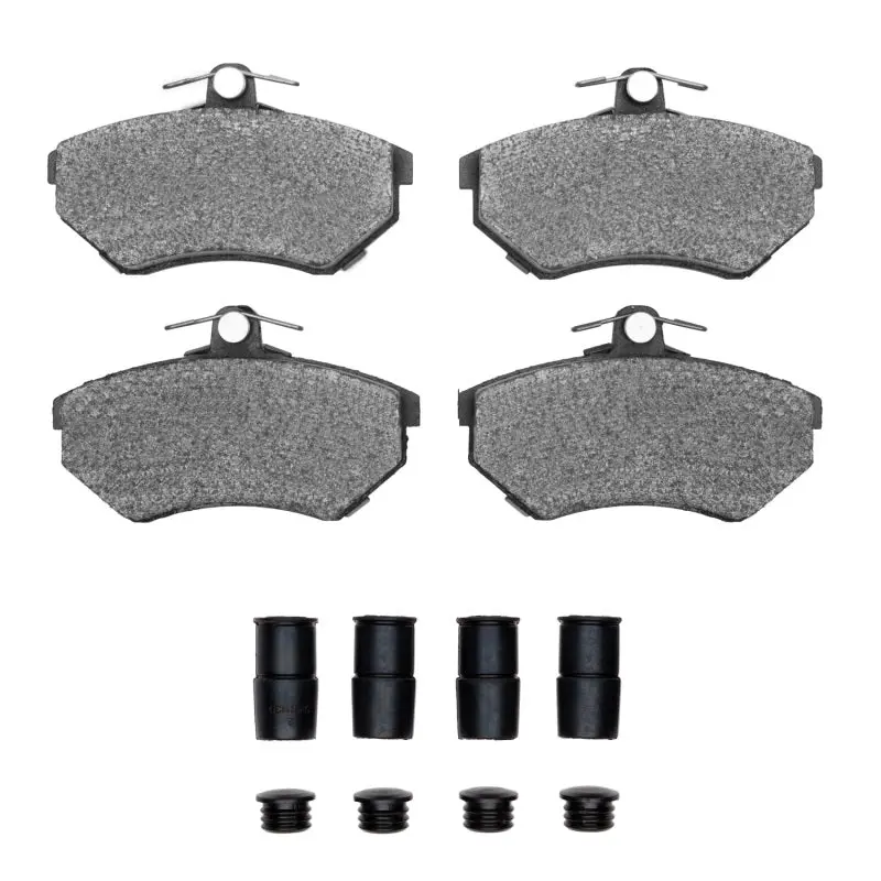 R1 88-92 Audi 80 Front Ceramic Pads & Hardware Kit 1