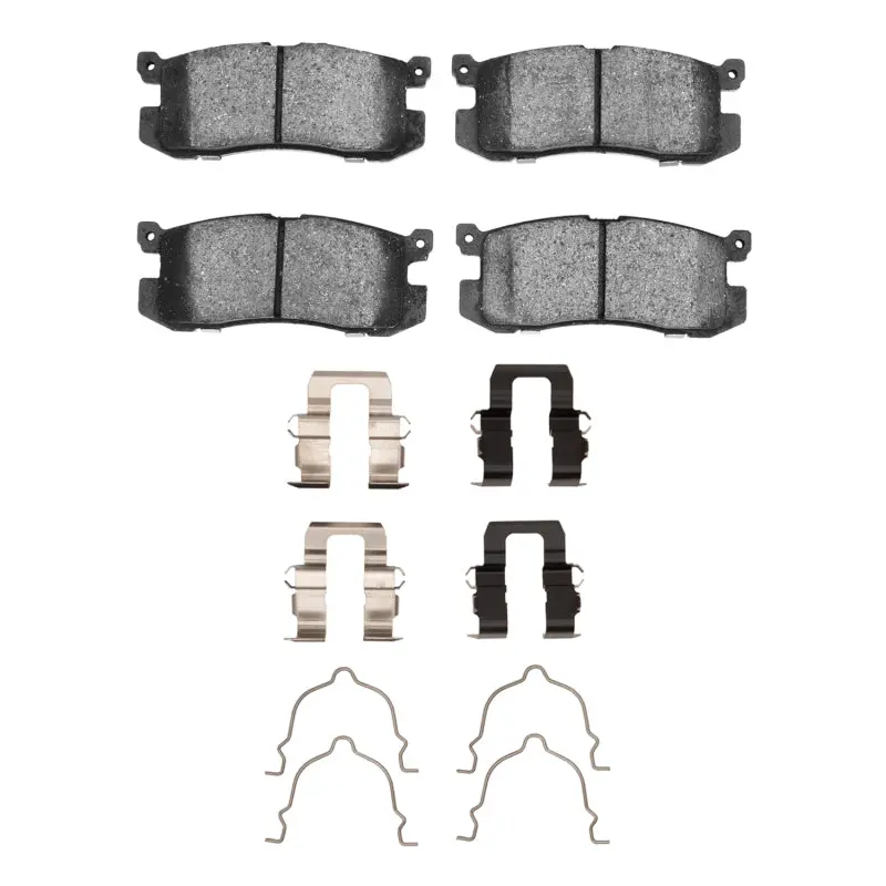 R1 88-92 Ford Probe Rear Ceramic Pads & Hardware Kit 1