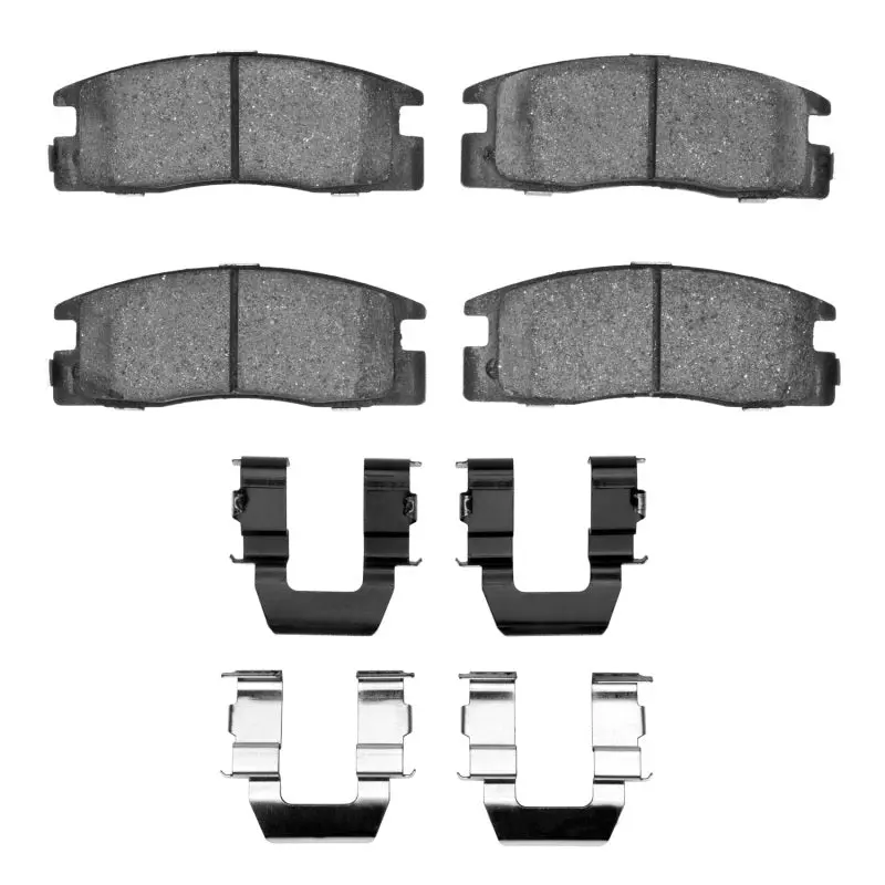 R1 88-95 Isuzu Amigo Rear Ceramic Pads & Hardware Kit 1