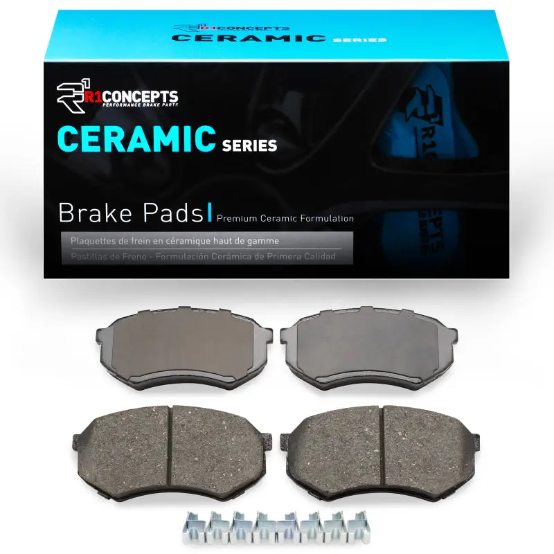 R1 89-04 Mitsubishi Fuso Fe Front R1 Ceramic Brake Pads 1