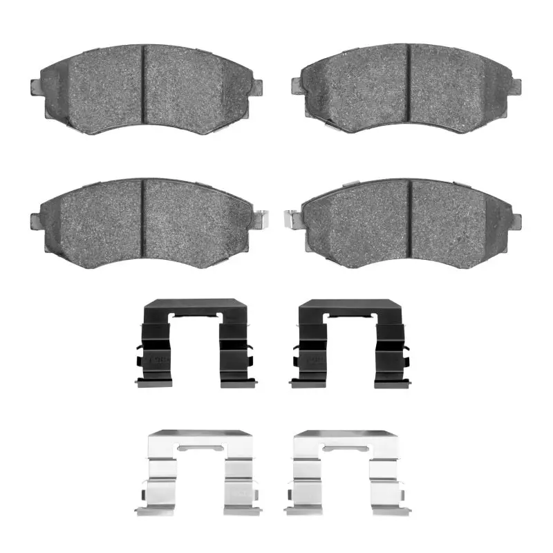 R1 89-06 Infiniti G20 Front Ceramic Brake Pads & Hardware Kit 1