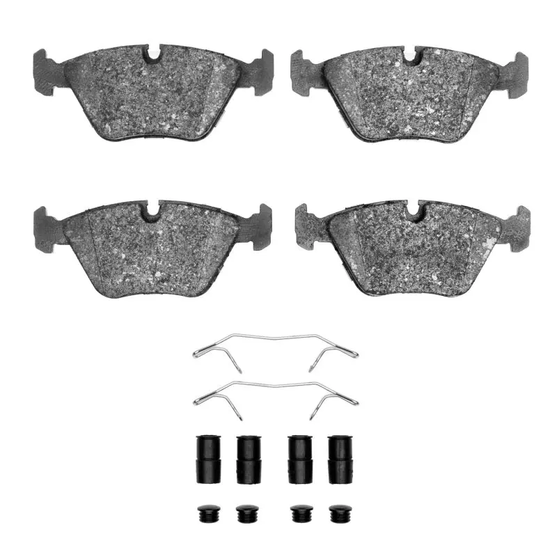 R1 89-91 Audi 100 Front Ceramic Pads & Hardware Kit 1
