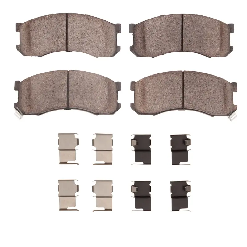 R1 89-91 Mazda Mpv Front Ceramic Pads & Hardware Kit 1