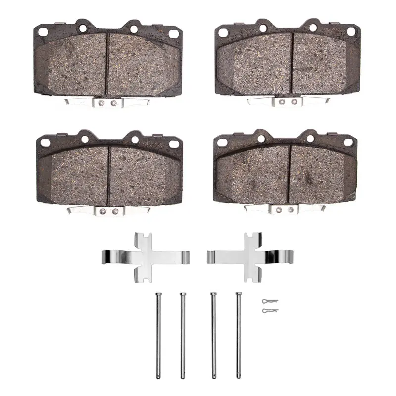 R1 89-96 Nissan 300Zx Front Ceramic Brake Pads & Hardware Kit 1