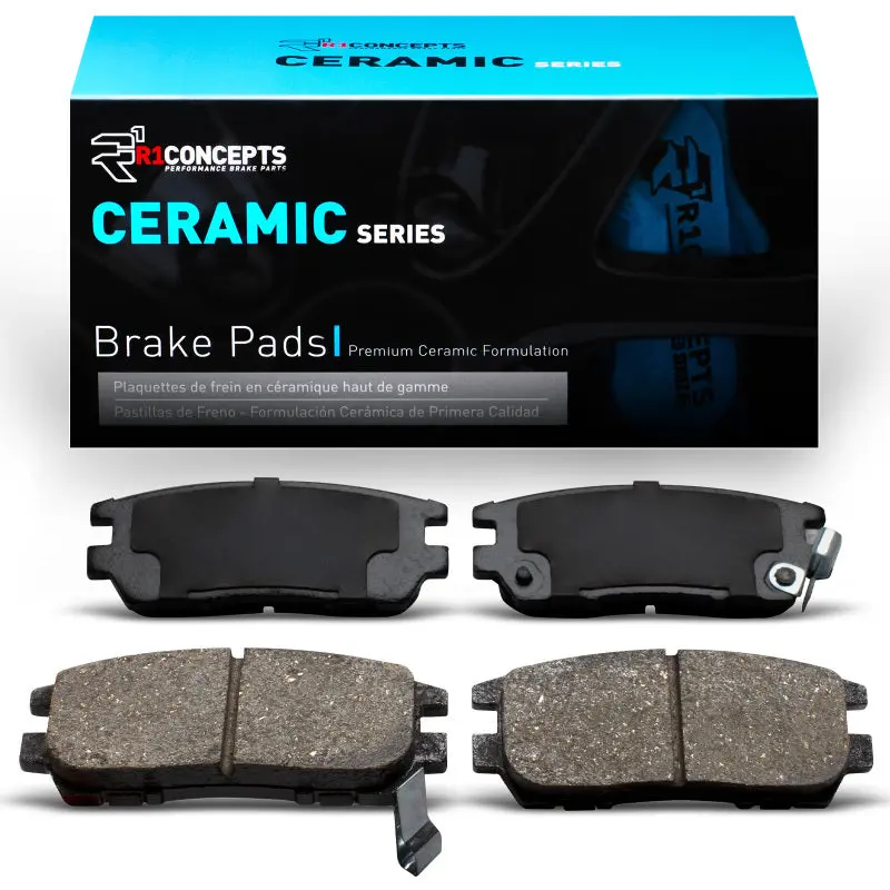 R1 90-00 Mitsubishi Montero Rear R1 Ceramic Brake Pads 1