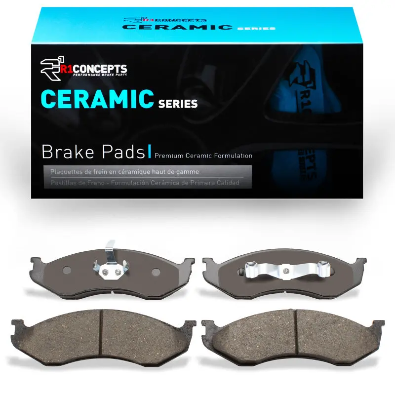 R1 90-06 Jeep Cherokee Front R1 Ceramic Brake Pads 1