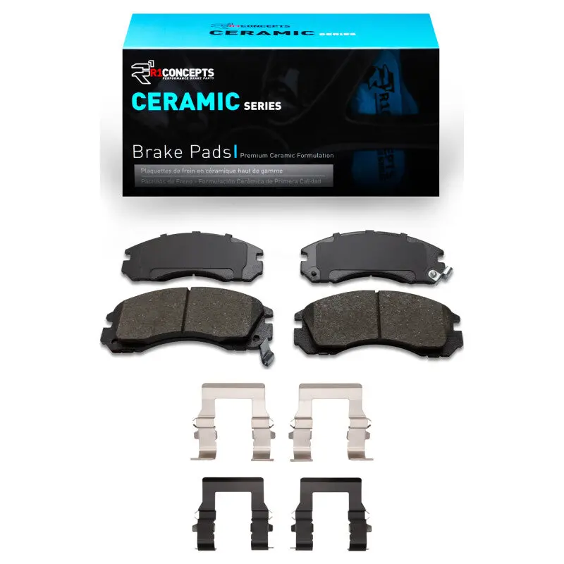 R1 90-22 Dodge Stealth Front Ceramic Brake Pads & Hardware Kit 1
