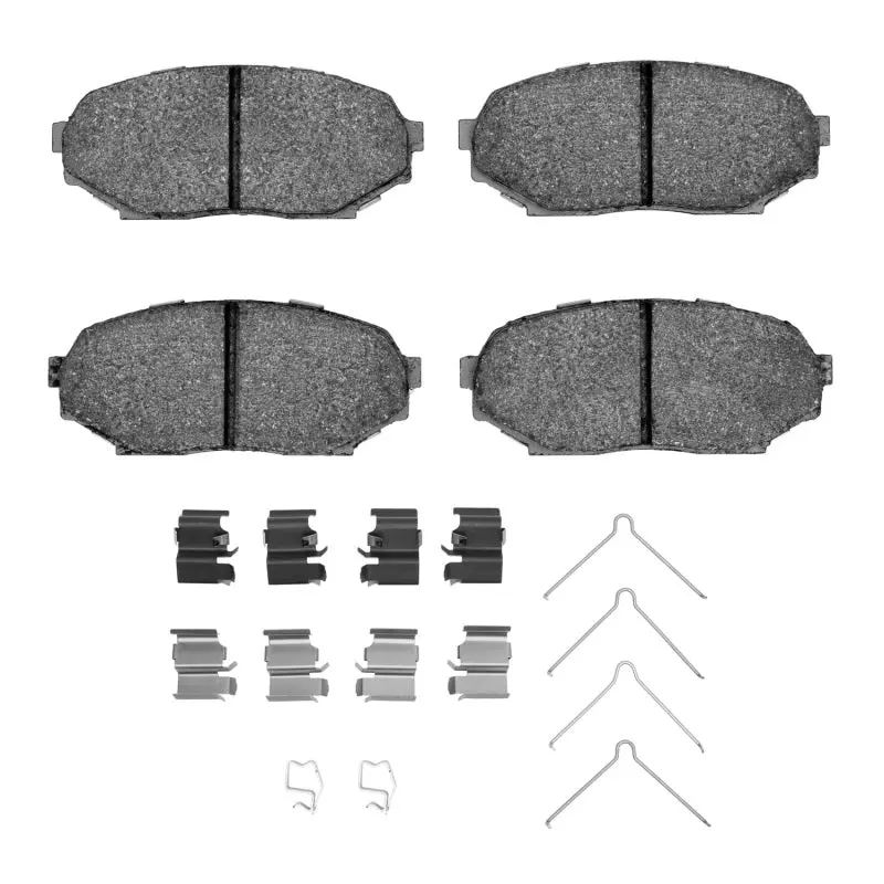 R1 90-93 Geo Storm Front Ceramic Brake Pads & Hardware Kit 1