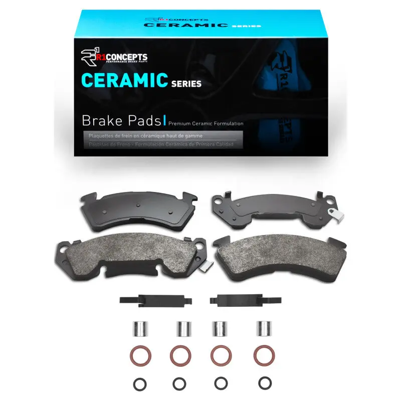 R1 90-96 Buick Roadmaster Front Ceramic Pads & Hardware Kit 1