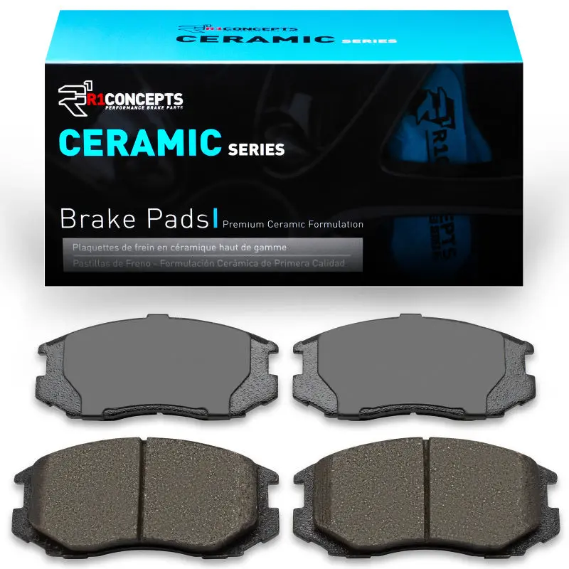 R1 91-00 Dodge Colt Front R1 Ceramic Brake Pads 1