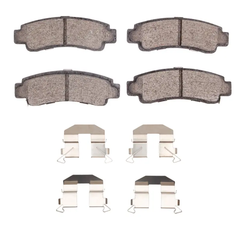 R1 91-06 Nissan Nx Rear Ceramic Pads & Hardware Kit 1