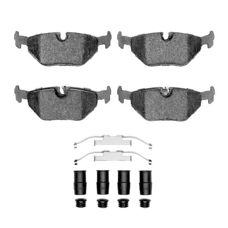 R1 91-08 Bmw 320I (Usa/Canada) Rear Ceramic Brake Pads & Hardware Kit 1