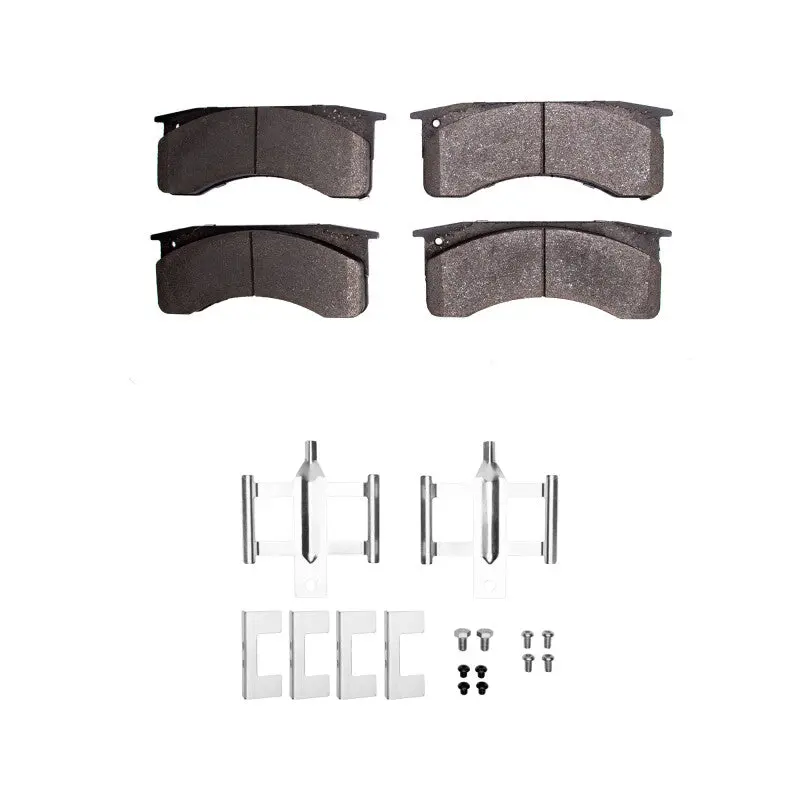 R1 91-24 Blue Bird Bus Tc1000 Front/Rear Ceramic Pads & Hardware Kit 1