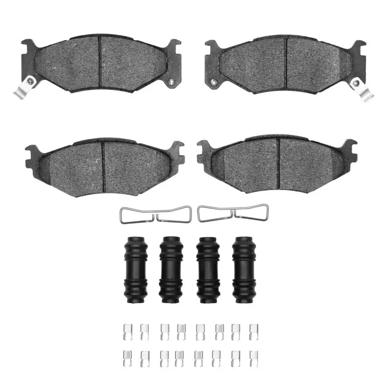 R1 91-95 Chrysler Lebaron Front Ceramic Pads & Hardware Kit 1