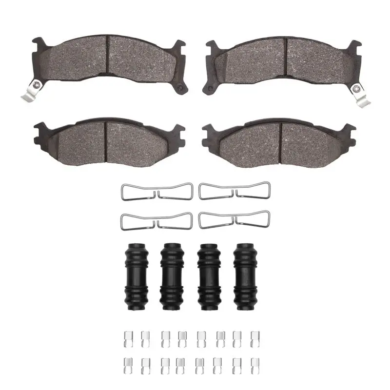 R1 91-95 Chrysler New Yorker Front Ceramic Pads & Hardware Kit 1