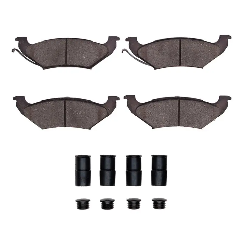 R1 91-95 Ford Crown Victoria Rear Ceramic Pads & Hardware Kit 1