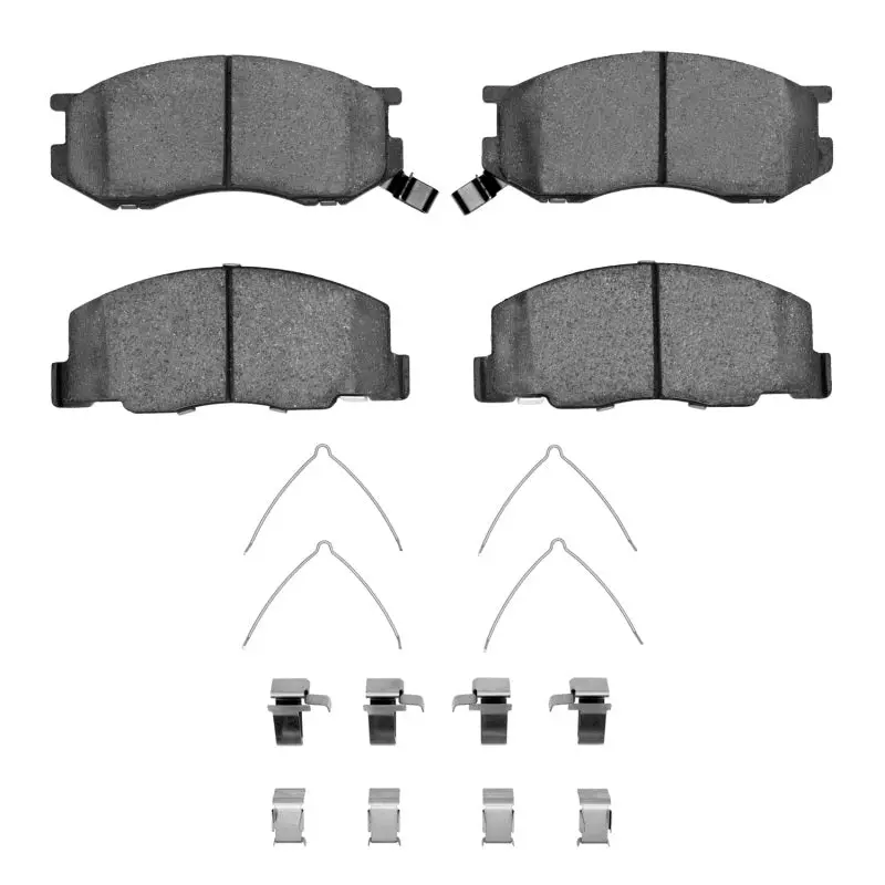 R1 91-97 Toyota Previa Front Ceramic Pads & Hardware Kit 1