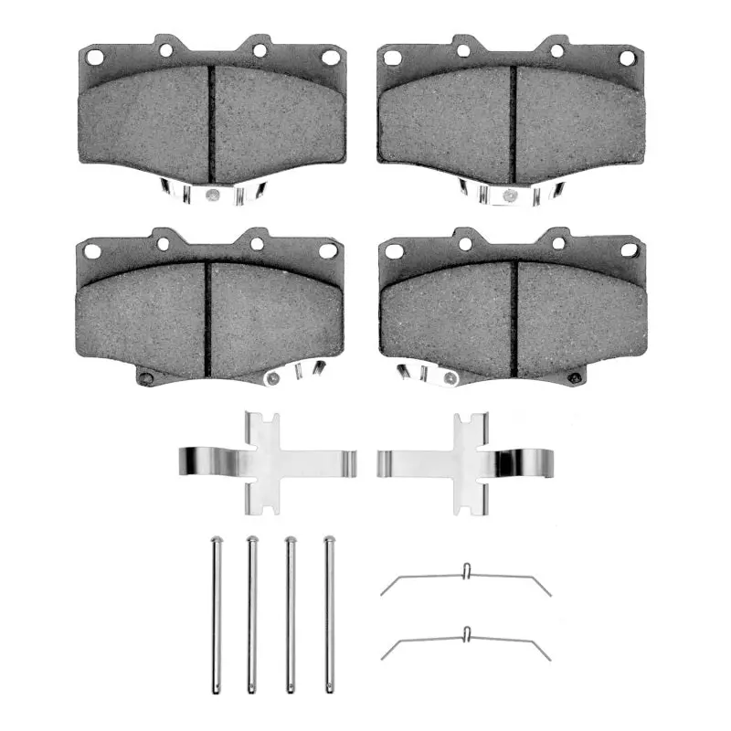 R1 91-98 Toyota T100 Front Ceramic Pads & Hardware Kit 1