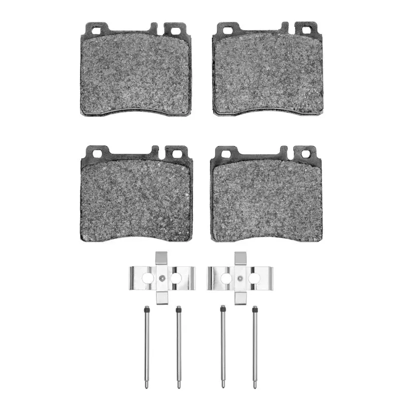 R1 91-99 Mercedes-Benz 300Se Front Ceramic Pads & Hardware Kit 1