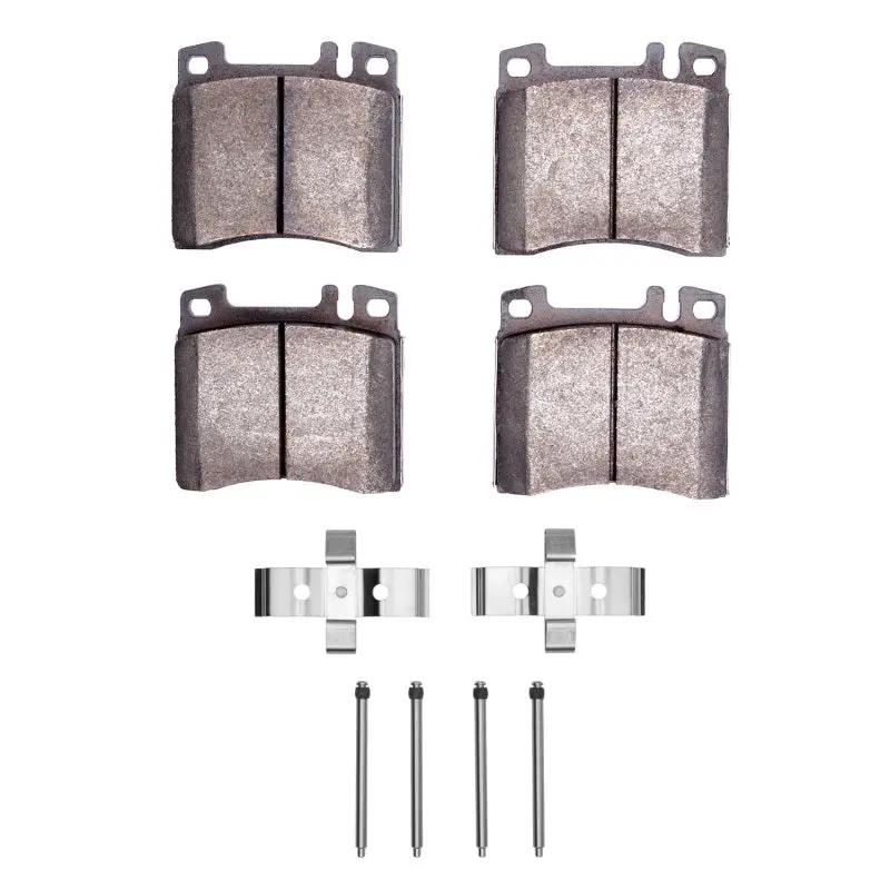 R1 91-99 Mercedes-Benz 300Se Front Ceramic Pads & Hardware Kit 1