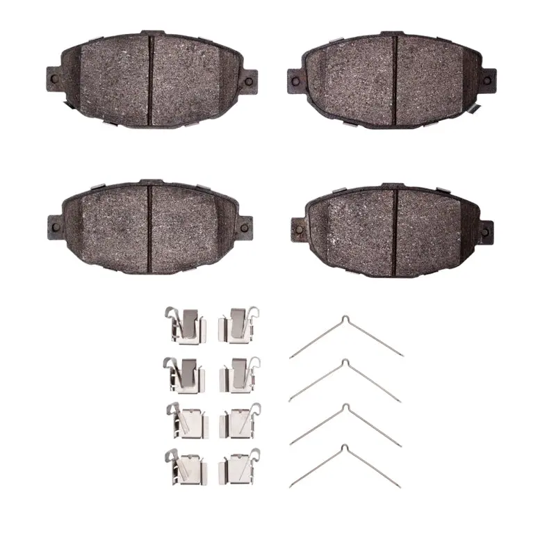 R1 92-00 Lexus Sc400 Front Ceramic Pads & Hardware Kit 1