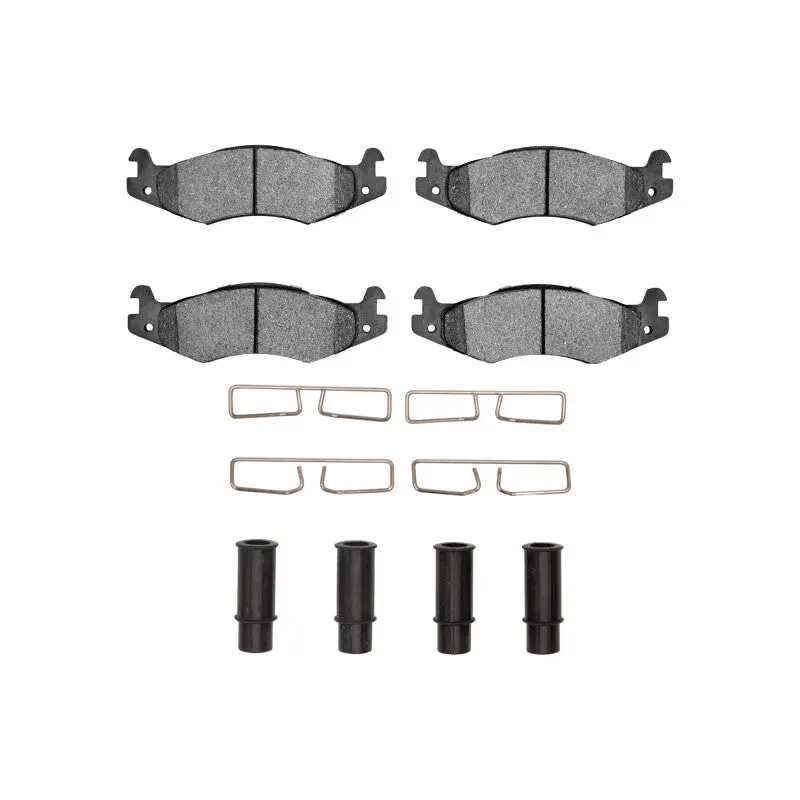 R1 92-06 Hummer H1 Front/Rear Ceramic Pads & Hardware Kit 1