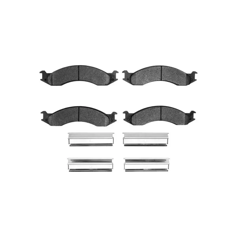 R1 92-94 Ford E-350 Econoline Front Ceramic Pads & Hardware Kit 1