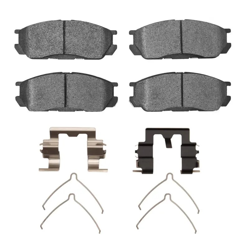 R1 92-95 Mazda 929 Front Ceramic Pads & Hardware Kit 1
