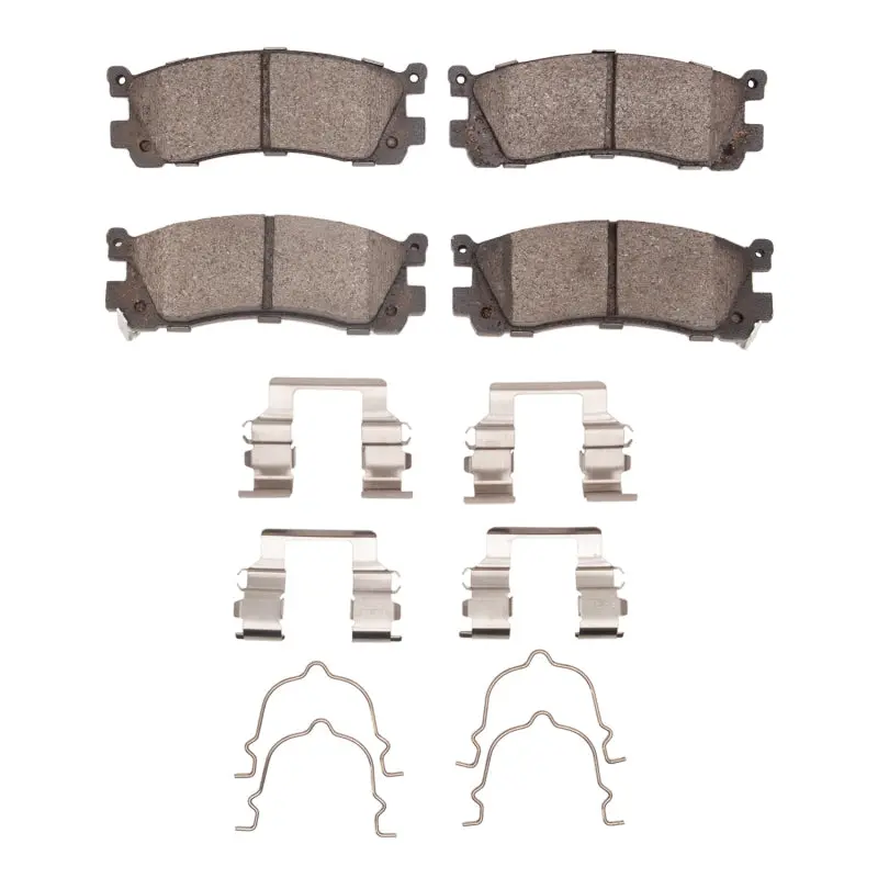 R1 92-98 Mazda 929 Rear Ceramic Pads & Hardware Kit 1