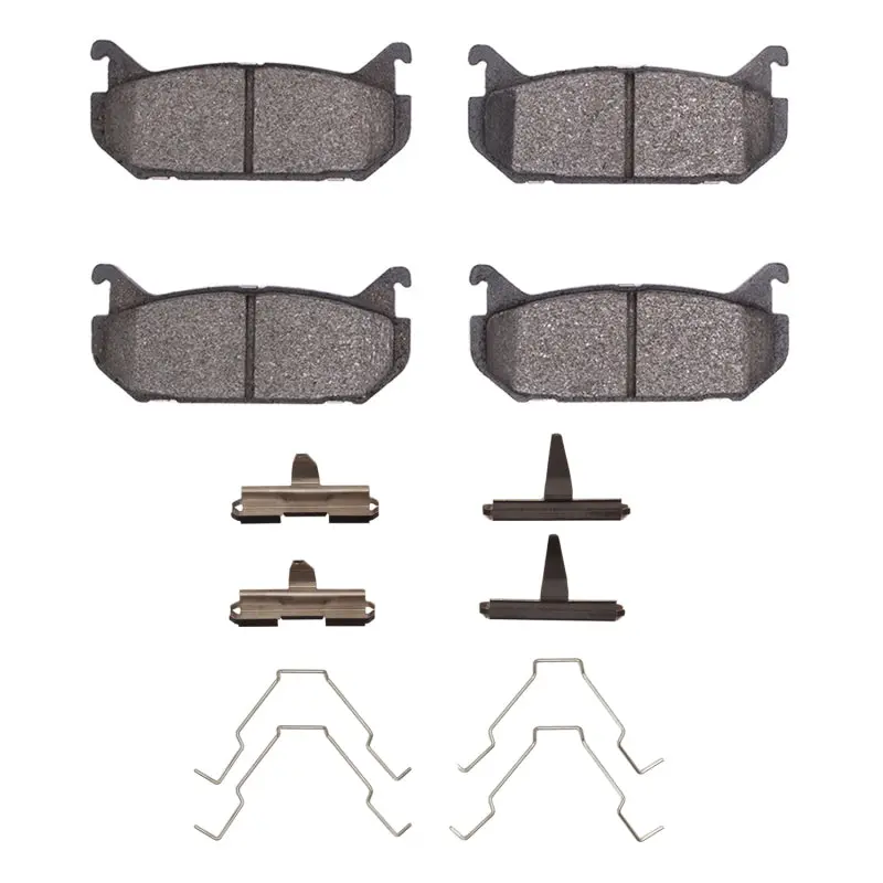 R1 93-02 Ford Probe Rear Ceramic Pads & Hardware Kit 1