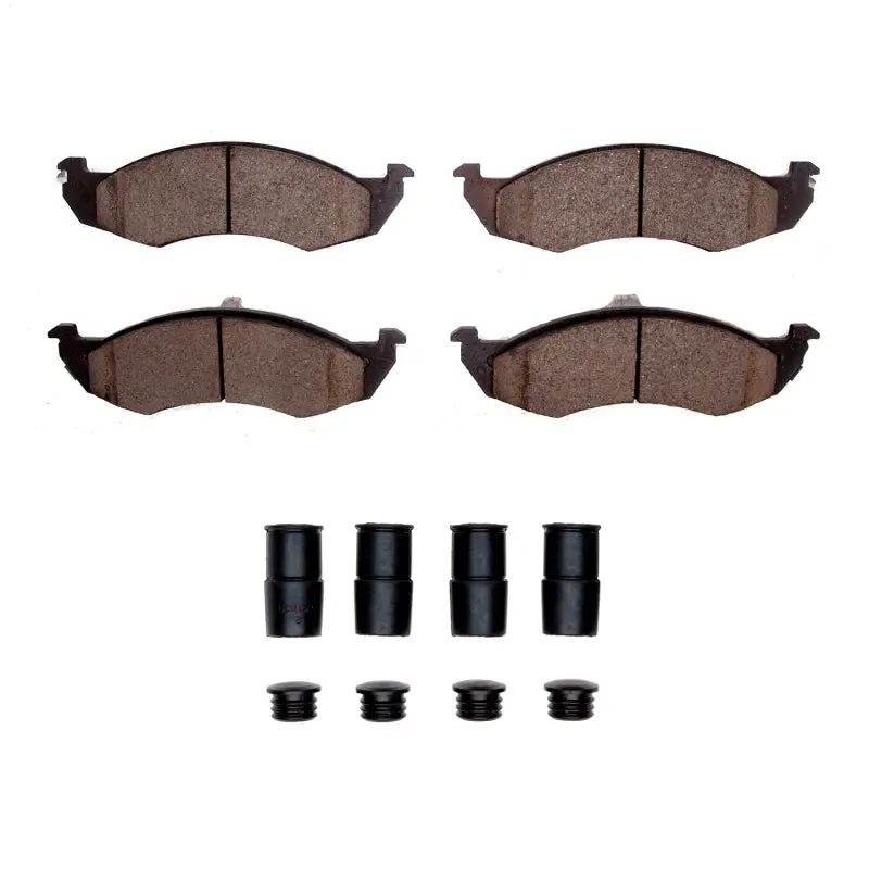 R1 93-02 Mercury Villager Front Ceramic Pads & Hardware Kit 1