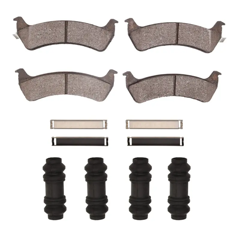 R1 93-05 Ford Explorer Sport Rear Ceramic Pads & Hardware Kit 1