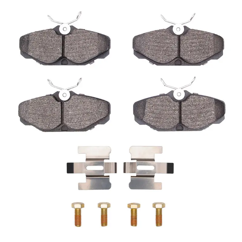 R1 93-05 Ford Taurus Sho Rear Ceramic Pads & Hardware Kit 1