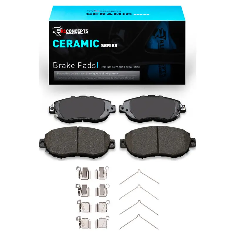 R1 93-10 Lexus Gs400 Front Ceramic Brake Pads & Hardware Kit 1
