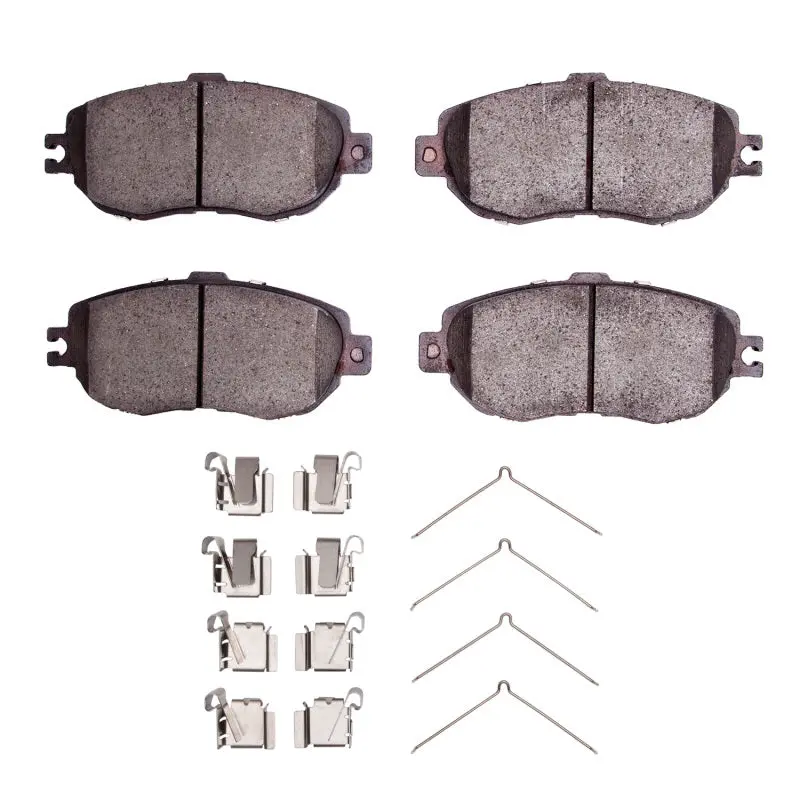 R1 93-94 Lexus Ls400 Front Ceramic Pads & Hardware Kit 1