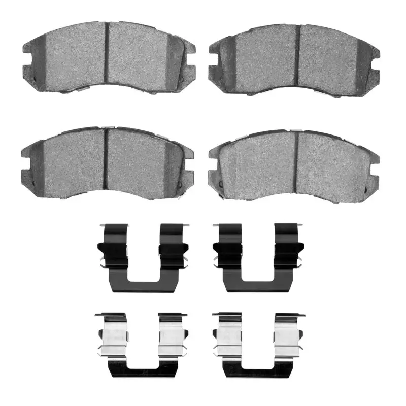 R1 93-96 Subaru Impreza Front Ceramic Pads & Hardware Kit 1