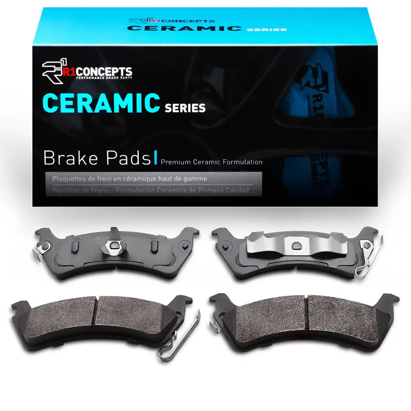 R1 93-98 Jeep Grand Cherokee Rear R1 Ceramic Brake Pads 1