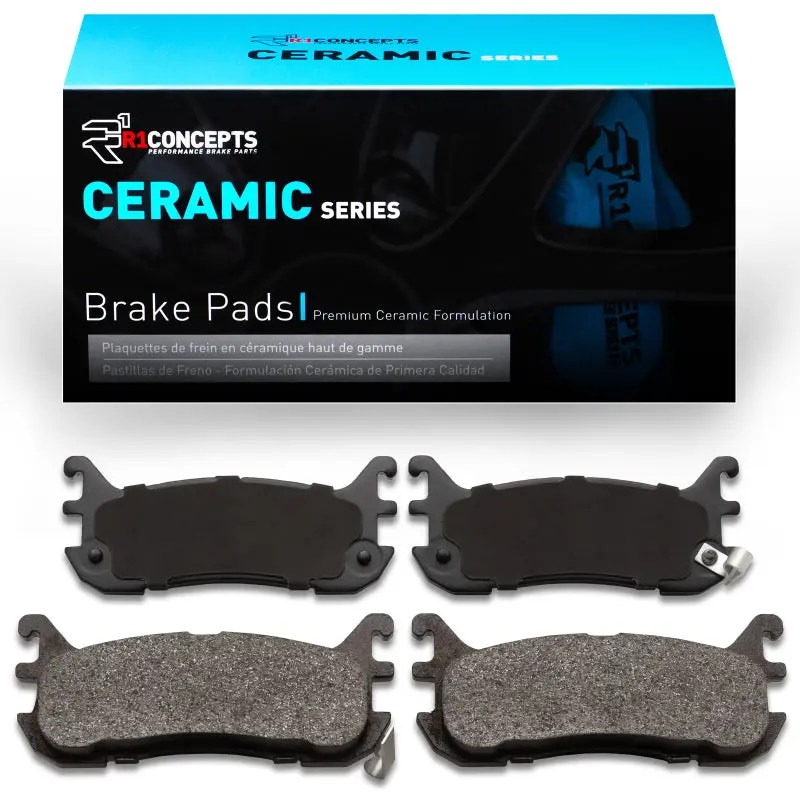 R1 94-03 Ford Escort Rear R1 Ceramic Brake Pads 1