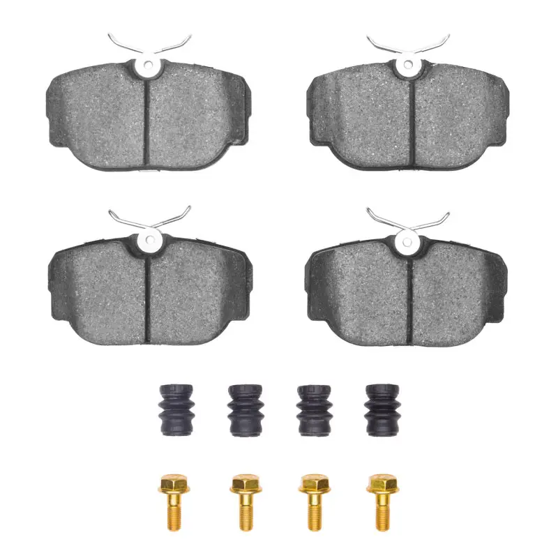 R1 94-04 Land Rover Discovery Rear Ceramic Pads & Hardware Kit 1