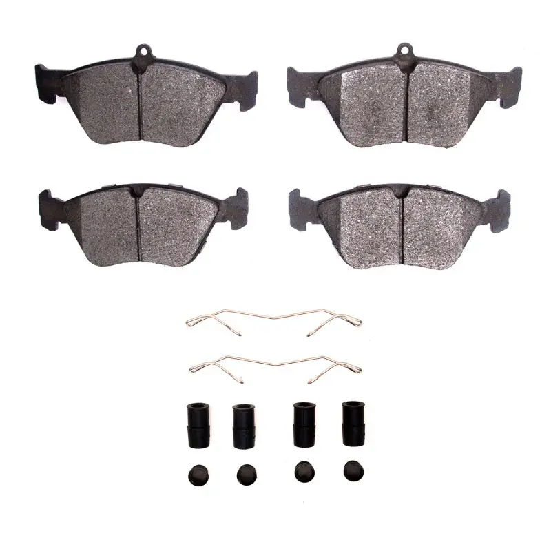 R1 94-96 Saab 900 Front Ceramic Pads & Hardware Kit 1