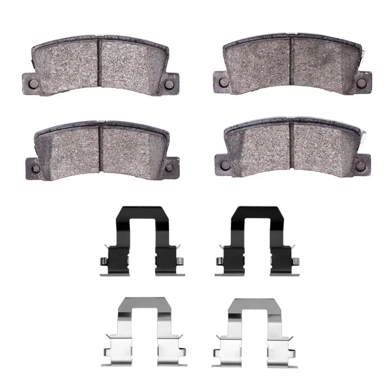 R1 94-97 Toyota Celica Rear Ceramic Pads & Hardware Kit 1
