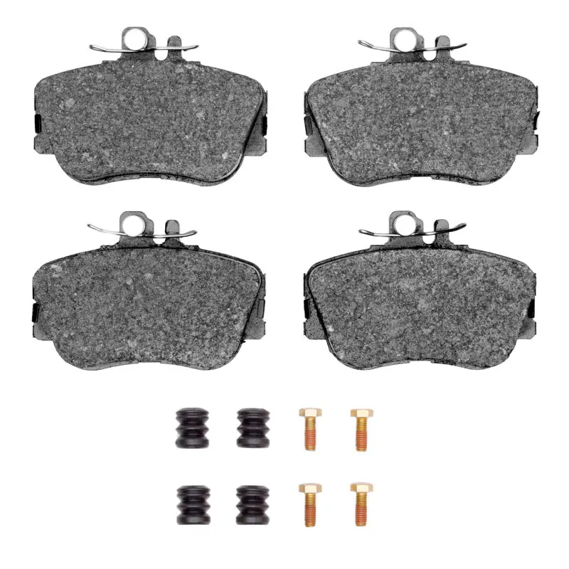 R1 94-98 Mercedes-Benz C280 Front Ceramic Pads & Hardware Kit 1