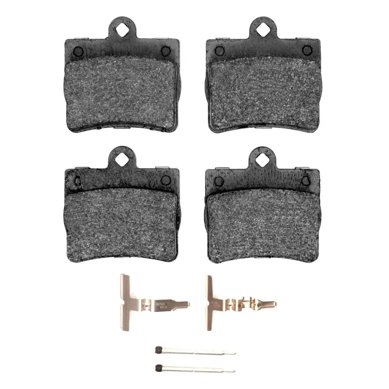 R1 94-98 Mercedes-Benz C280 Rear Ceramic Pads & Hardware Kit 1