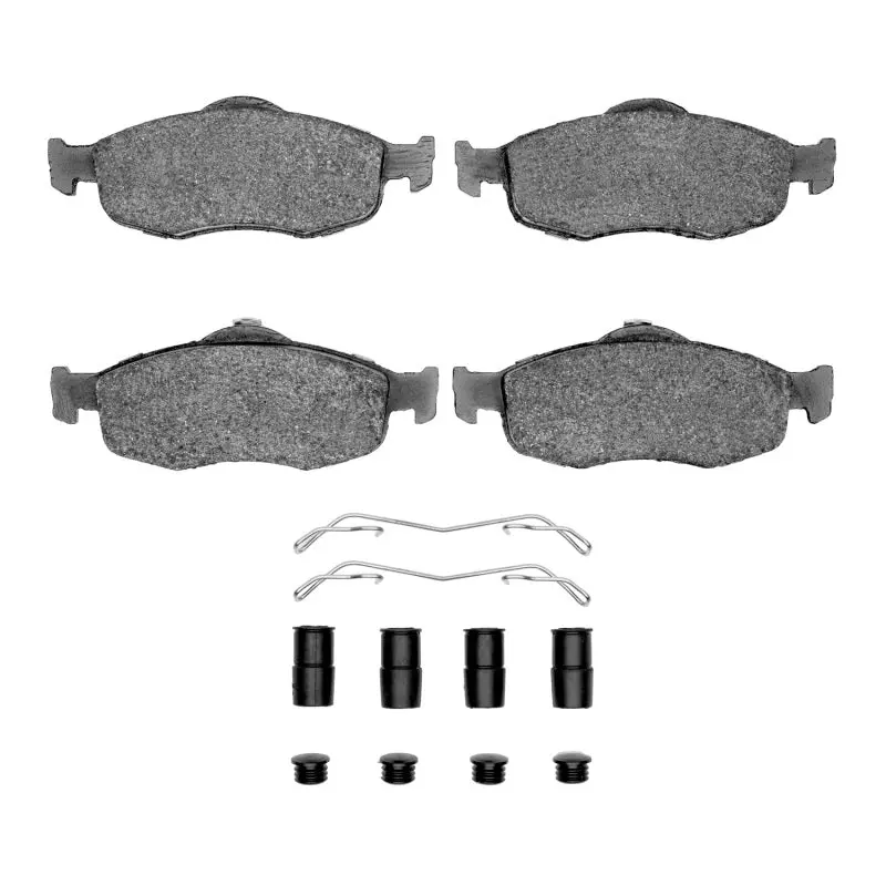 R1 95-04 Ford Contour Front Ceramic Pads & Hardware Kit 1